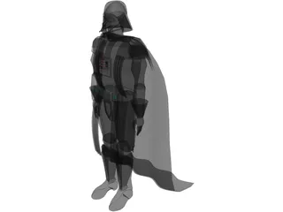 Star Wars Darth Vader 3D Model preview