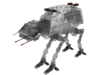Star Wars Advanced ATAT 3D Model preview