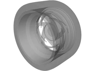 Rim Billet Specialties 3D Model preview