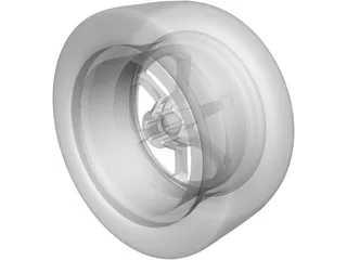 Rim Rays Engineering 3D Model preview