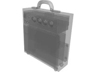 Amplifier 3D Model preview