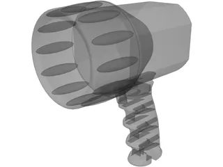 Light Diving 3D Model preview