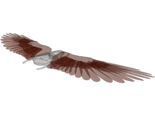 Egyptian Winged Scarab 3D Model preview