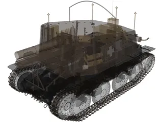 Grille 3D Model preview