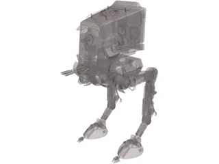 Star Wars ATST 3D Model preview