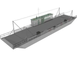 Ferry Barby 3D Model preview