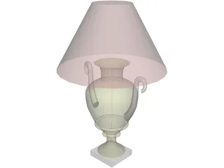 Table Lamp 3D Model preview