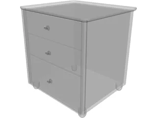 Closet 3D Model preview