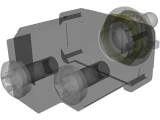 Toggleswitch 3D Model preview