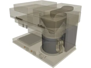Coffee Machine 3D Model preview
