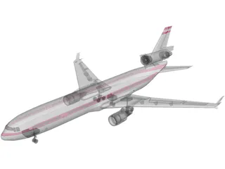McDonnell Douglas MD-11 3D Model preview