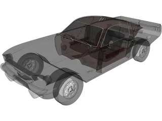 Ford Mustang (1963) 3D Model preview