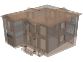House 3D Model preview
