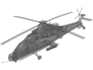 Denel AH-2 Rooivalk 3D Model preview