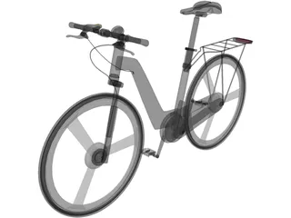 Bike Modern 3D Model preview