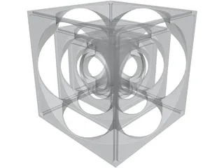 Turner Cube 3D Model preview