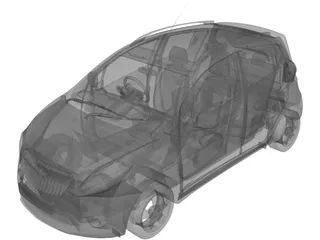 Chevrolet Spark 3D Model preview