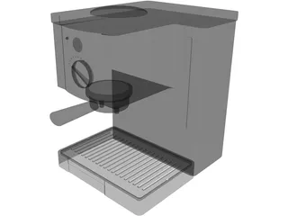 Coffee Machine 3D Model preview