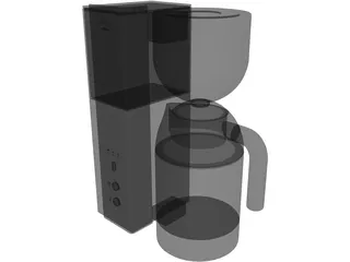 Coffee Machine 3D Model preview