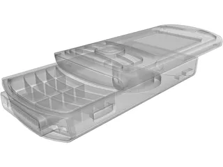 Nokia N-80 Mobile Phone 3D Model preview