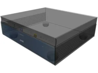 Sony Blu-ray Player 3D Model preview