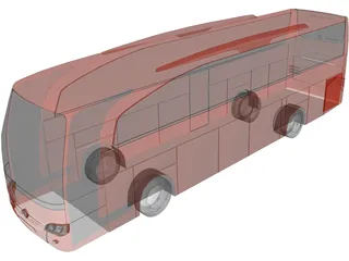 Mercedes-Benz Travego (2011) 3D Model preview