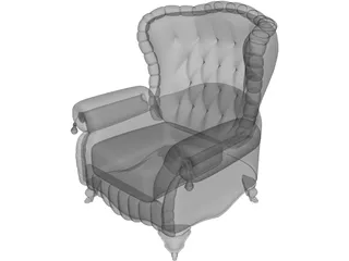 Armchair 3D Model preview
