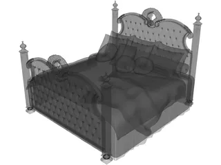 Bed 3D Model preview