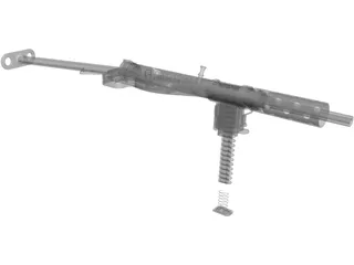 Sten Gun MK 2 3D Model preview
