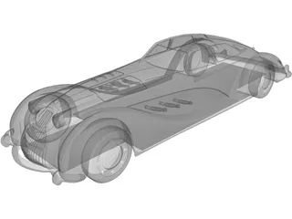 Oldtimer Concept 3D Model preview