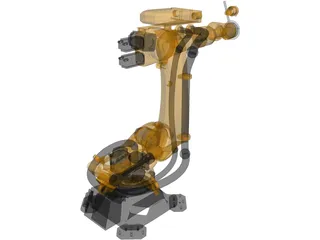 Kuka Ultra Robot 3D Model preview