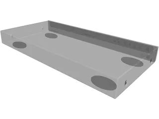 LG DVD 3D Model preview
