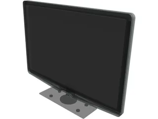 Philips LCD TV 3D Model preview