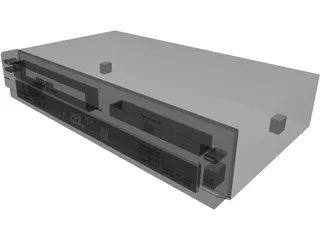Panasonic DVD 3D Model preview