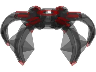 Hydraulic Polyp Grab 3D Model preview