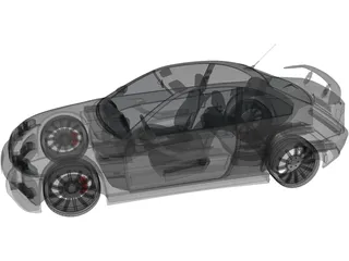 BMW M3 (2010) 3D Model preview