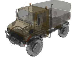 Pick-Up Truck 3D Model preview