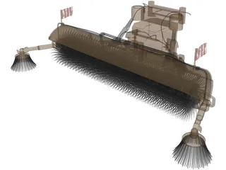 Street Sweep 3D Model preview