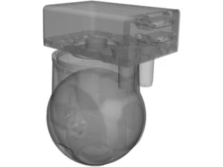 Cloud Captech Gimball Tase 3D Model preview