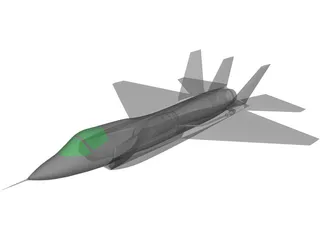 Lockheed Martin JSF F-35 3D Model preview
