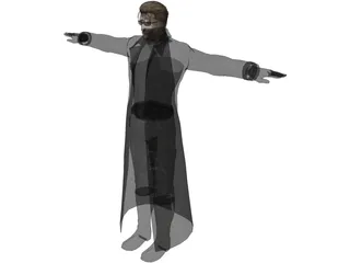 Albert Wesker 3D Model preview