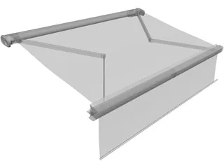 Awning 3D Model preview