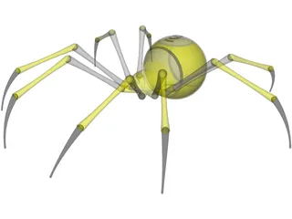 9ball Spider 3D Model preview