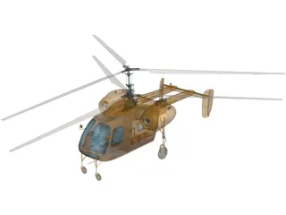 Kamov Ka-26 3D Model preview