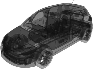 Suzuki SX4 (2009) 3D Model preview