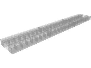 Cell Block 3D Model preview