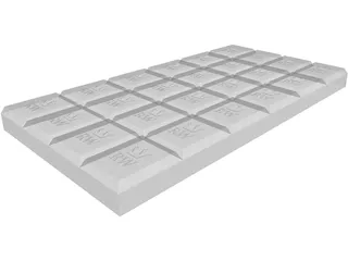 Chocolat 3D Model preview