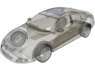 Volkswagen Passat (2010) 3D Model preview