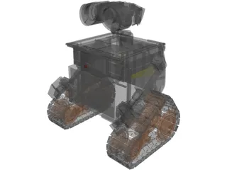 WALL-E 3D Model preview