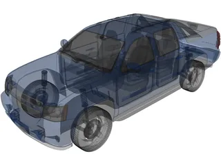 Chevrolet Avalanche (2010) 3D Model preview